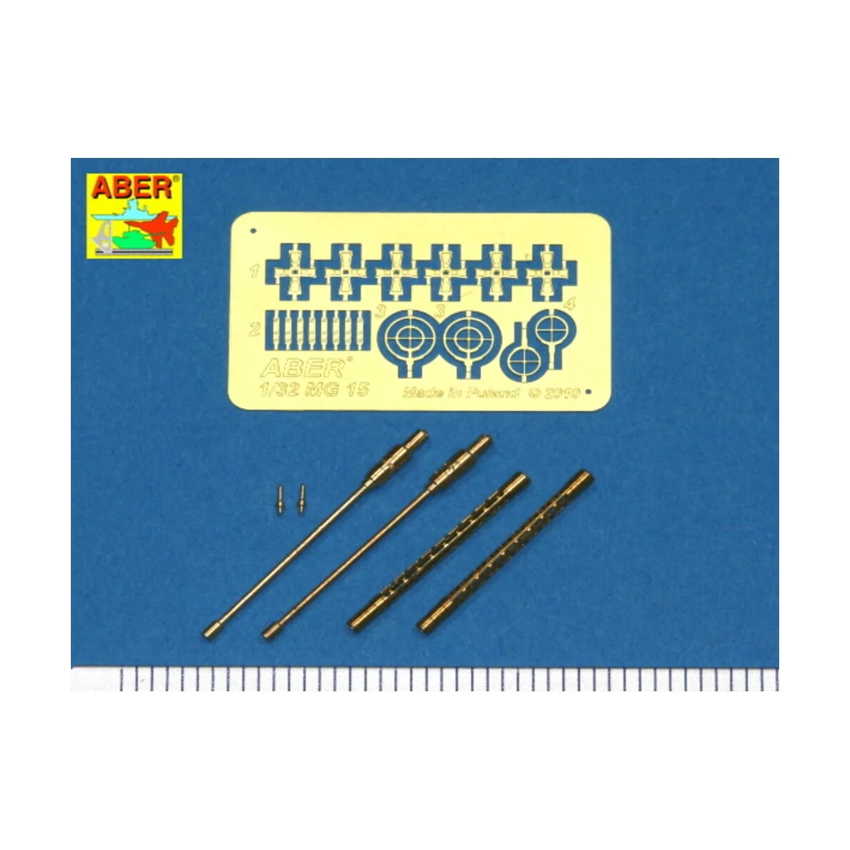 2 barrels for MG 15, 1/32 - Aber Models A32 001