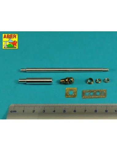 Barrel for Tiger B Henschel-Turm, 1/35 - Aber Models 35 L-216
