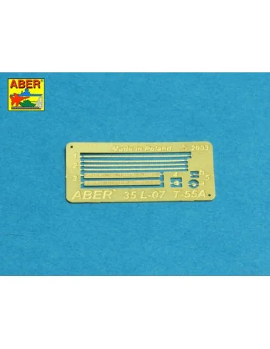 Russian D-10T 100mm tank barrel for T-55, 1/35 - Aber Models 35 L-218