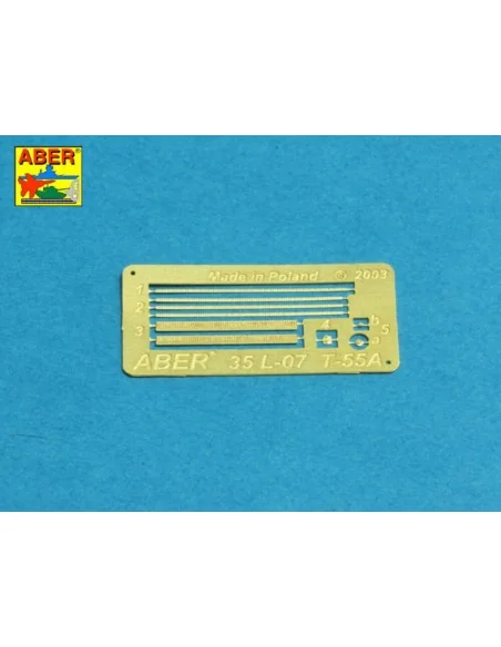 Russian D-10T 100mm tank barrel for T-55, 1/35 - Aber Models 35 L-218