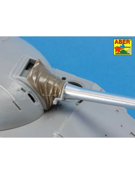 Russian D-10T 100mm tank barrel for T-55, 1/35 - Aber Models 35 L-218