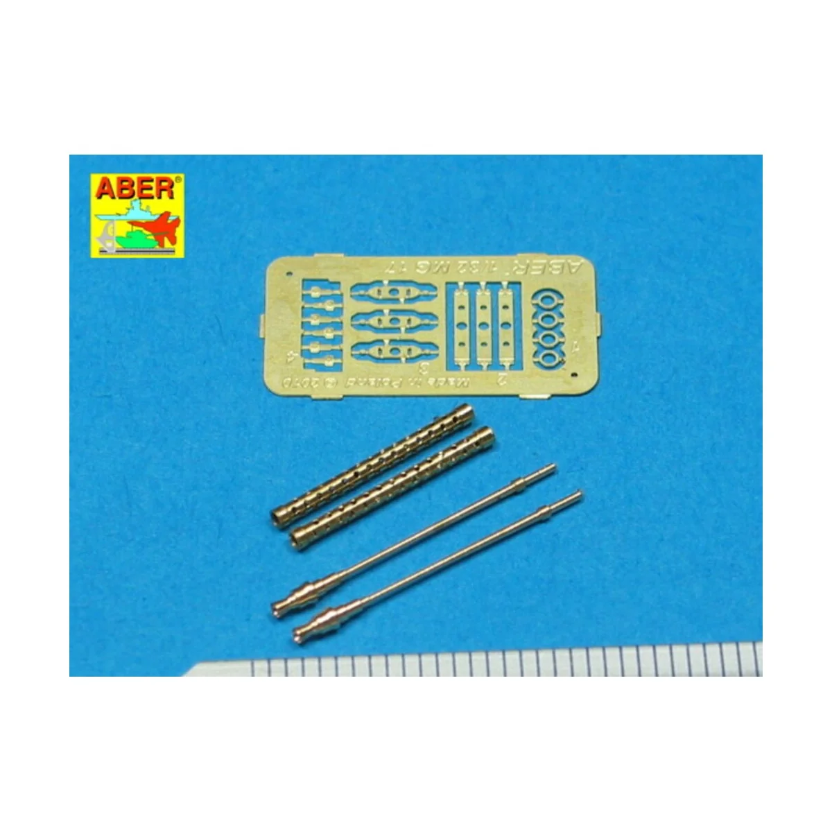 2 barrels for MG 17, 1/32 - Aber Models A32 002