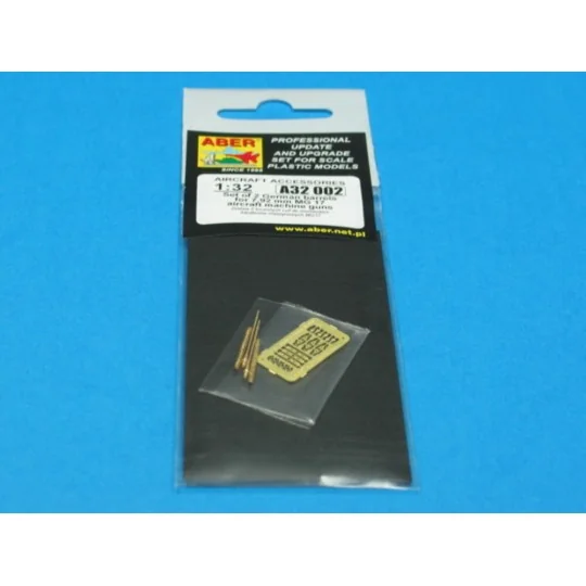 2 barrels for MG 17, 1/32 - Aber Models A32 002