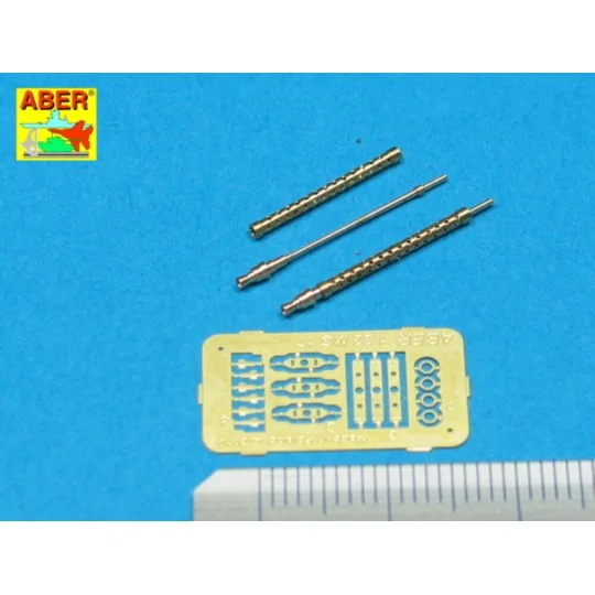 2 barrels for MG 17, 1/32 - Aber Models A32 002
