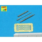 2 barrels for MG 17, 1/32 - Aber Models A32 002