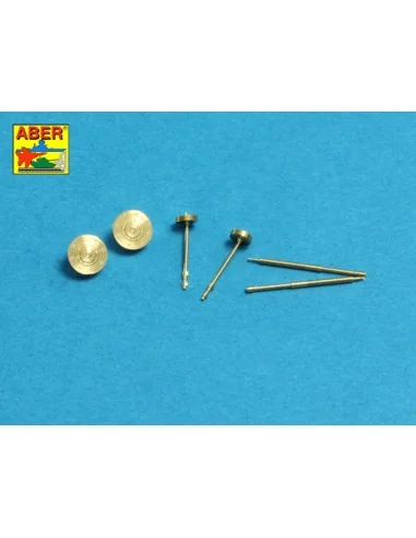 [NO_DESC] Set of 2 barrels for Soviet 7, 62mm DT, 1/35 - Aber Model...