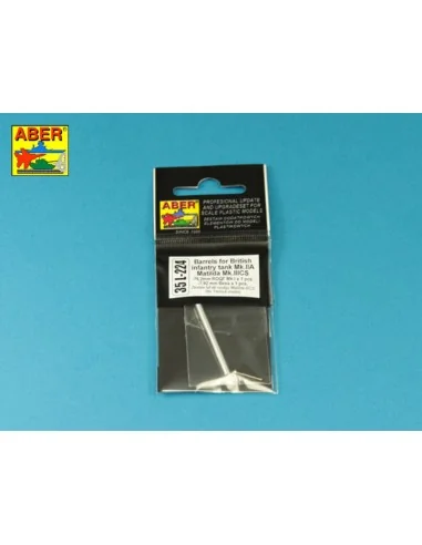 Barrel ROQF Mk.I 76, 2mm for Matilda Mk.IIICS with Besa MG barrel, ...