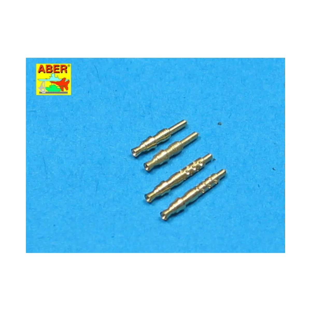 4 barrels tips for MG 17, 1/32 - Aber Models A32 003