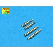 4 barrels tips for MG 17 - Aber Models A32 003