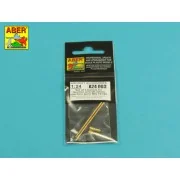4 barrels tips for MG 17, 1/32 - Aber Models A32 003