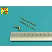 4 barrels tips for MG 17, 1/32 - Aber Models A32 003