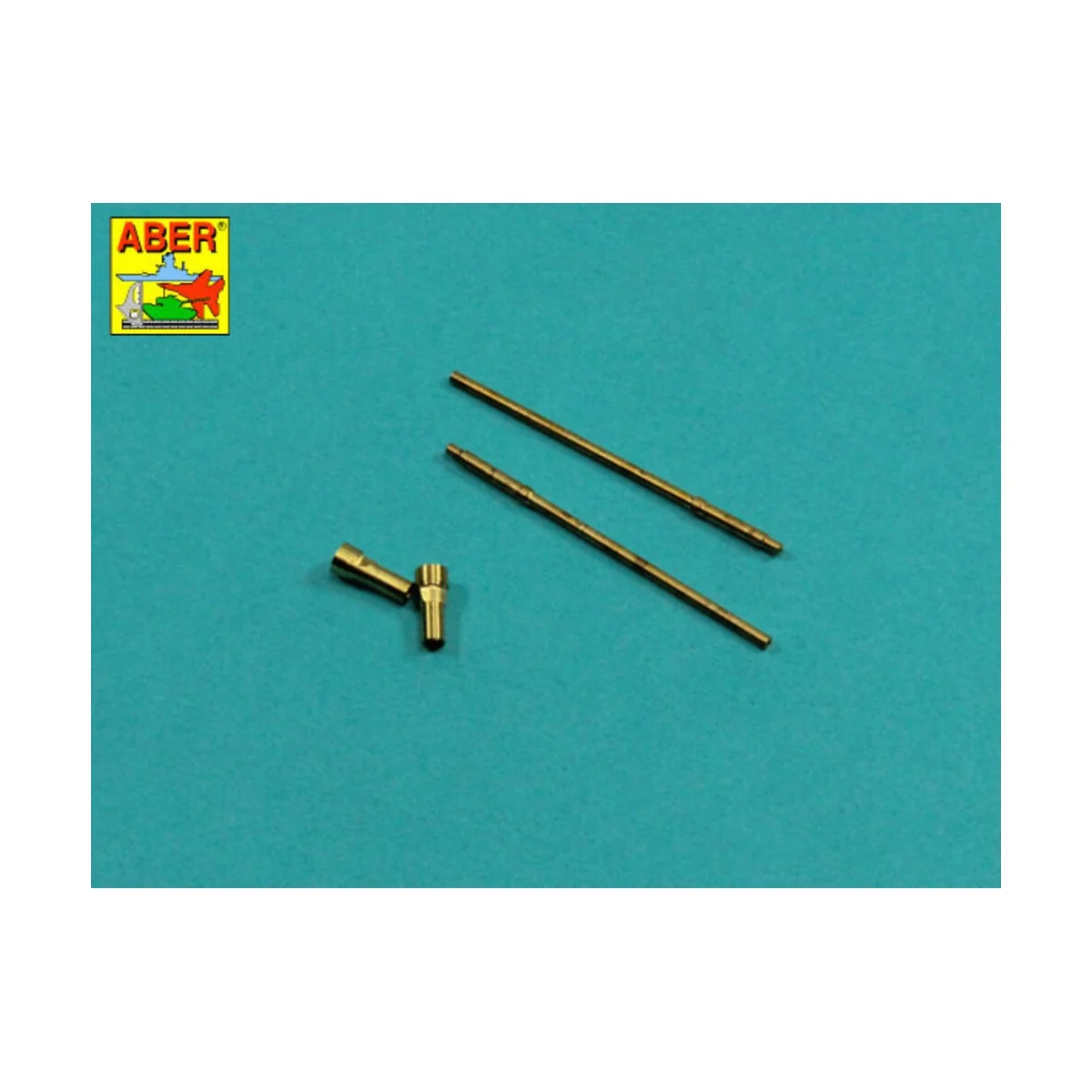 4 barrels tips for MG 17, 1/32 - Aber Models A32 003