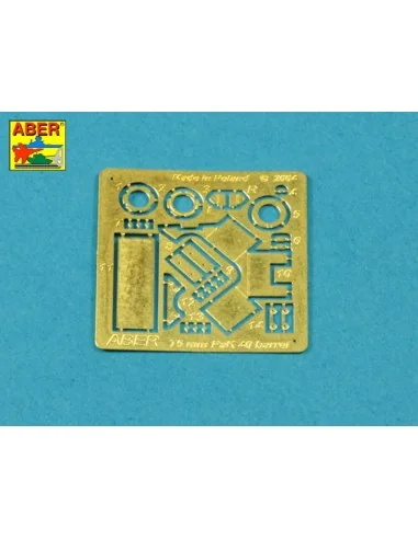 Barrel for German 75mm PaK 40 gun without muzzle brake, 1/35 - Aber...
