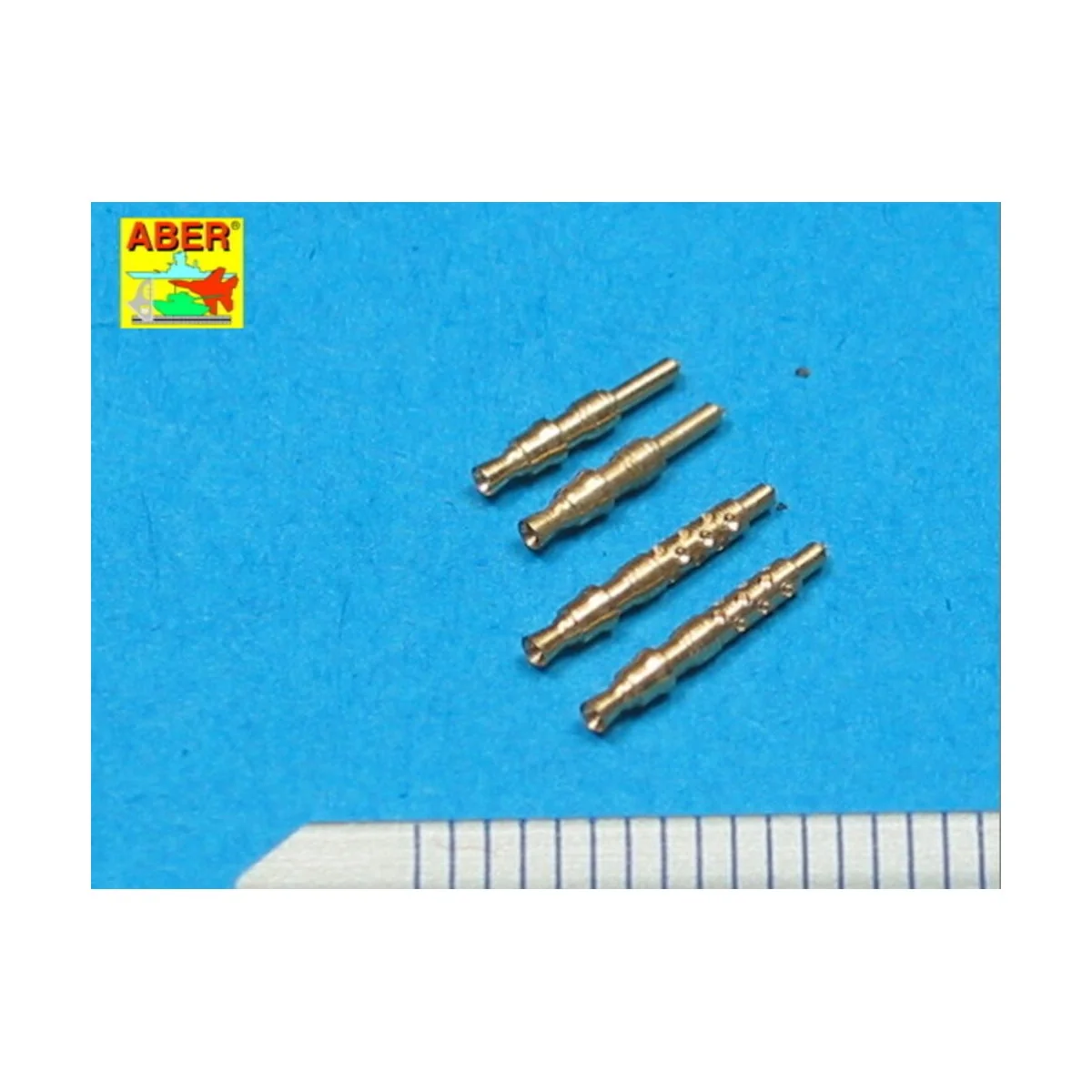 4 barrels tips for MG 17, 1/32 - Aber Models A32 003