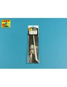 10, 5cm KwK L/70 barrel with double baffle muzzle brake for German ...