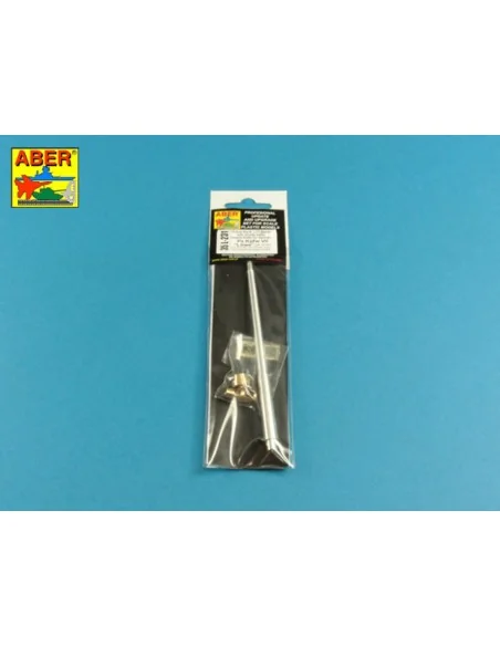 10, 5cm KwK L/70 barrel with double baffle muzzle brake for German ...