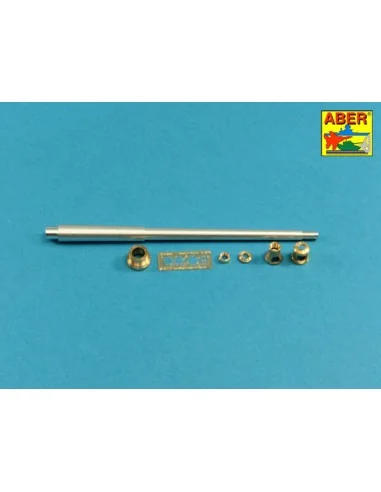 10, 5cm KwK L/70 barrel with double baffle muzzle brake for German ...
