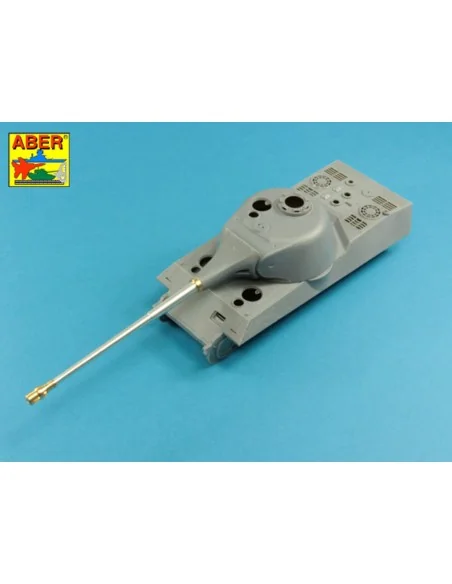 10, 5cm KwK L/70 barrel with double baffle muzzle brake for German ...
