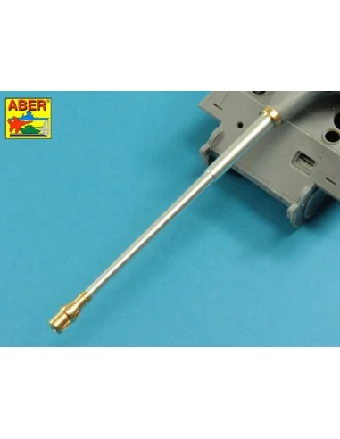 10, 5cm KwK L/70 barrel with double baffle muzzle brake for German ...