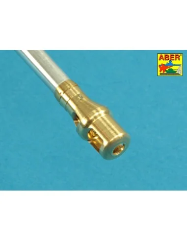 10, 5cm KwK L/70 barrel with double baffle muzzle brake for German ...