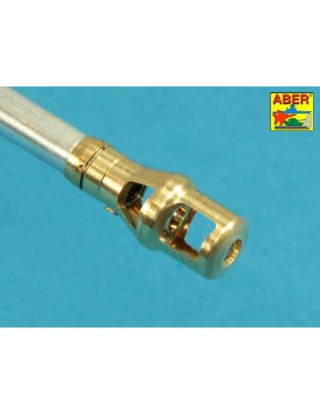 10, 5cm KwK L/70 barrel with double baffle muzzle brake for German ...