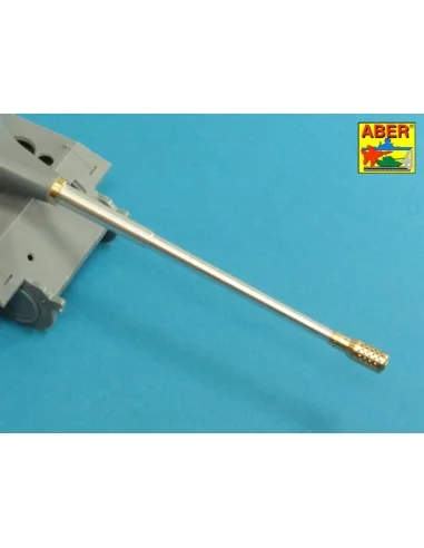 10, 5cm KwK L/70 barrel with perforated muzzle brake for German Pz....