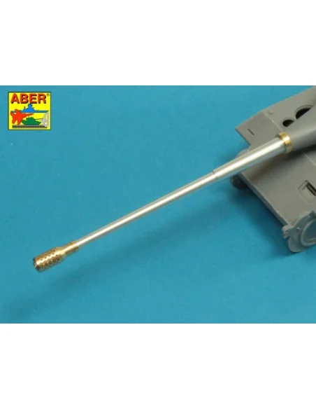 10, 5cm KwK L/70 barrel with perforated muzzle brake for German Pz....