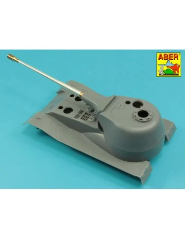 10, 5cm KwK L/70 barrel with perforated muzzle brake for German Pz....