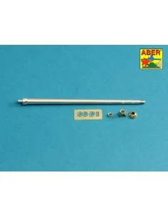 7, 5cm gun barrel with single baffle muzzle brake for German Tank V... 2