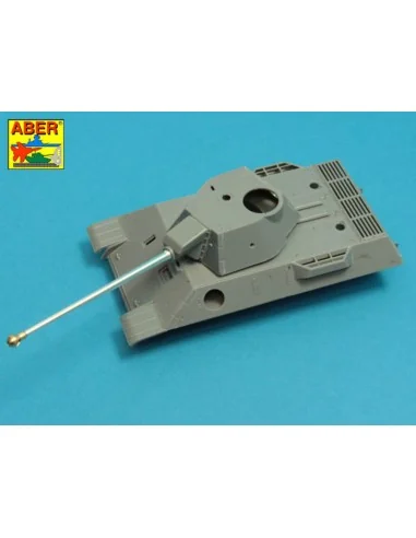 7, 5cm gun barrel with single baffle muzzle brake for German Tank V...