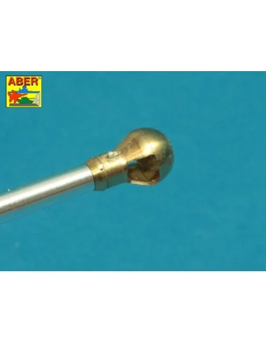 7, 5cm gun barrel with single baffle muzzle brake for German Tank V...
