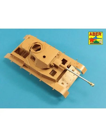 75mm KwK40L/48 barrel with middle model muzzle brake for Germ.Pz.Kp...
