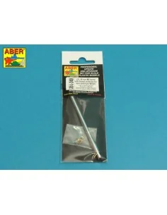 U.S 90 mm M3 barrel with thread protector for tank destroyer M36B1,...