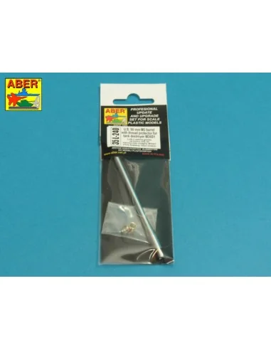 [NO_DESC] U.S 90 mm M3 barrel with thread protector for tank destro...
