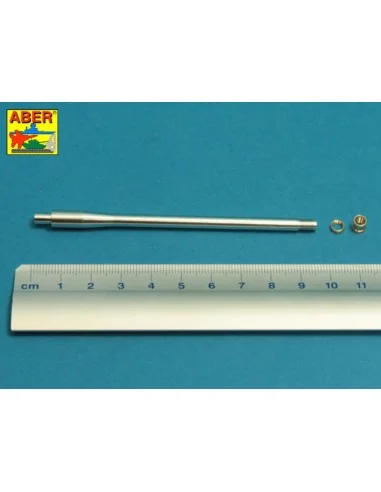 U.S 90 mm M3 barrel with thread protector for tank destroyer M36B1,...