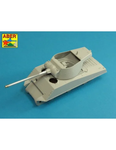 U.S 90 mm M3 barrel with thread protector for tank destroyer M36B1,...