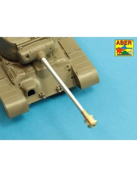 U.S 90 mm M3 barrel with muzzle brake for T26E3, Pershing, 1/35 - A...