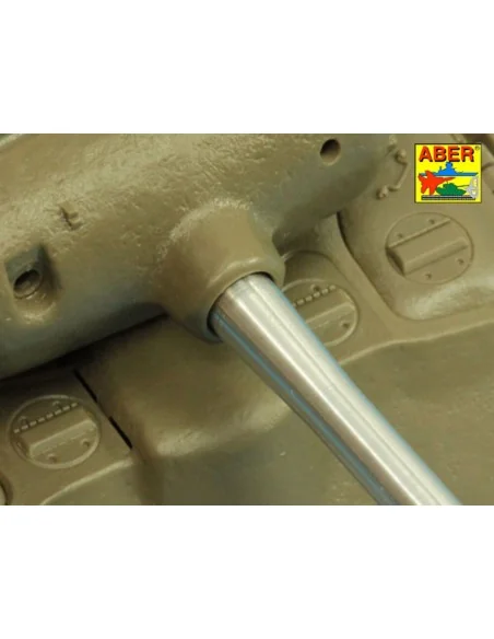 U.S 90 mm M3 barrel with muzzle brake for T26E3, Pershing, 1/35 - A...