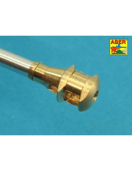 U.S 90 mm M3 barrel with muzzle brake for T26E3, Pershing, 1/35 - A...