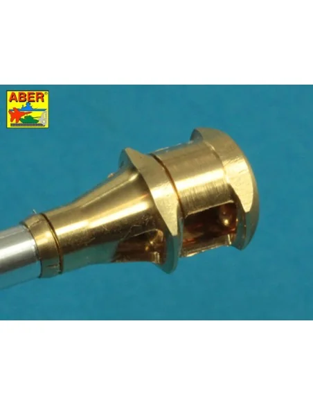 U.S 90 mm M3 barrel with muzzle brake for T26E3, Pershing, 1/35 - A...