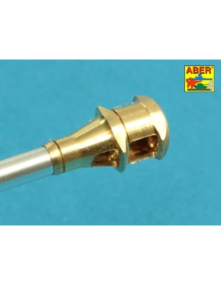 U.S 90 mm M3 barrel with muzzle brake for T26E3, Pershing, 1/35 - A...