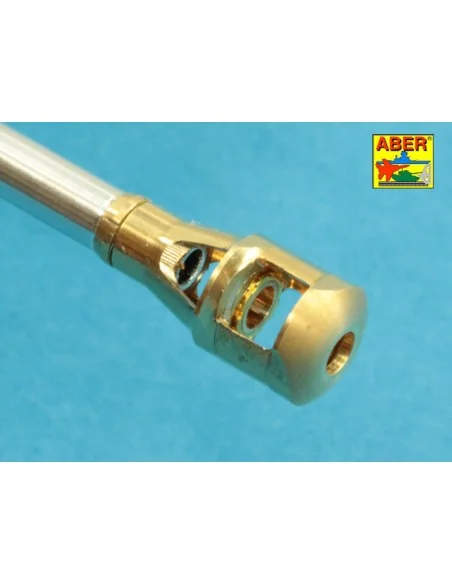 U.S 90 mm M3 barrel with muzzle brake for T26E3, Pershing, 1/35 - A...