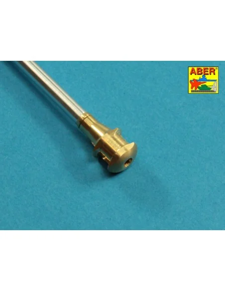 U.S 90 mm M3 barrel with muzzle brake for T26E3, Pershing, 1/35 - A...