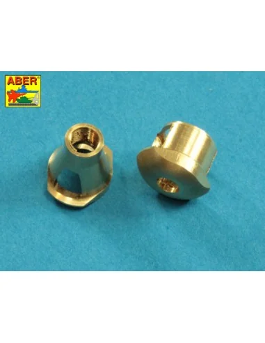 U.S 90 mm M3 barrel with muzzle brake for T26E3, Pershing, 1/35 - A...