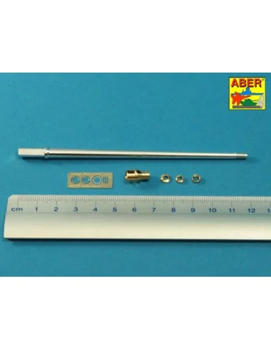 [NO_DESC] 7, 5 cm barrel with muzzle brake for Panther Ausf.A, 1/35...