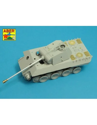 7, 5 cm barrel with muzzle brake for Panther Ausf.A, 1/35 - Aber Mo...