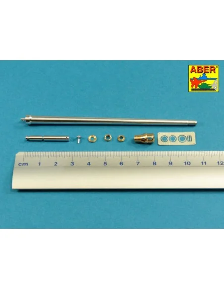 7, 5 cm barrel with muzzle brake for Panther Ausf.G, 1/35 - Aber Mo...