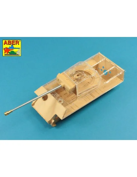 7, 5 cm barrel with muzzle brake for Panther Ausf.G, 1/35 - Aber Mo...