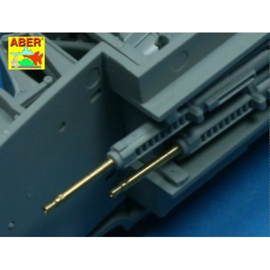 4 barrels for MG FF, 1/32 - Aber Models A32 008