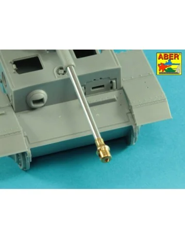 75mm gun barrel with muzzle brake for German Tank Pz.Kpfw. VI Ausf....